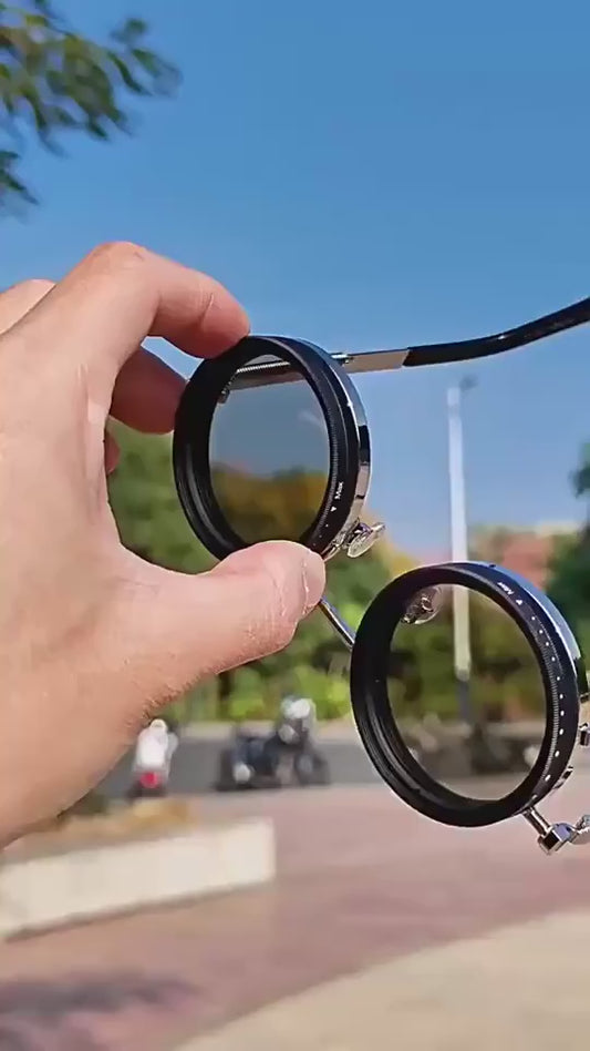 World's First Adjustable Shade Sunglasses